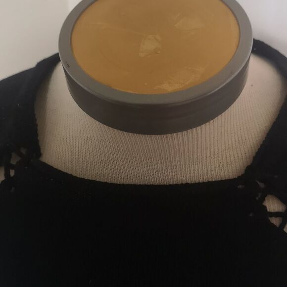 Divina Collection Ladies Knitted Crew Neck Cutout Sweater Black Size - Picture 9 of 16